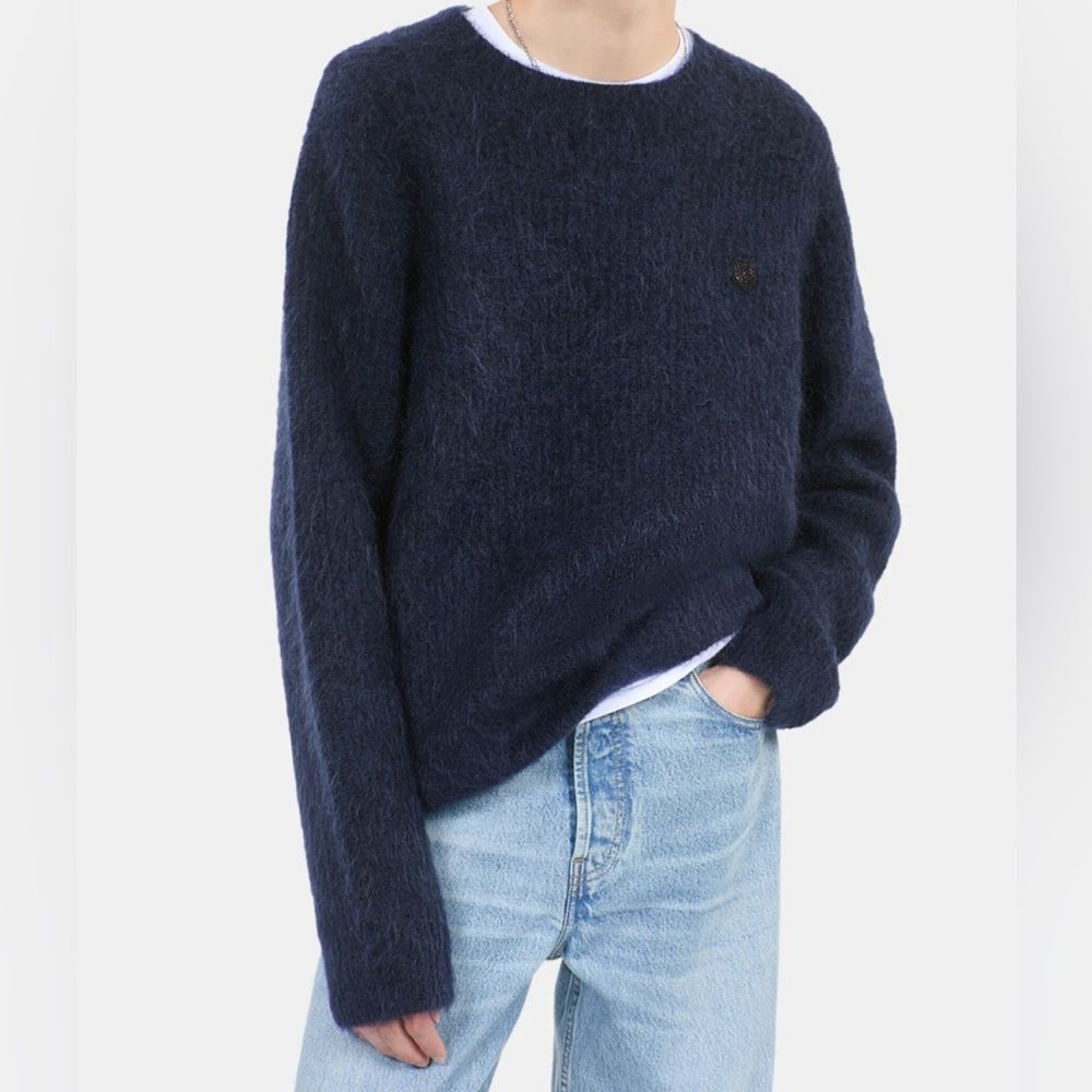 The Kooples navy mohair and wool sweater NWT Size XL